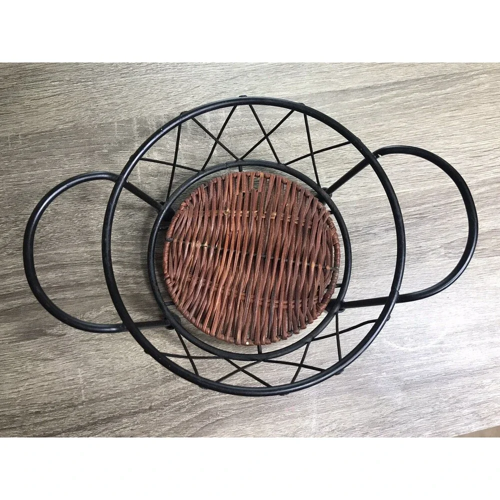 Temptations Bakeware Old World Green 1 Qt Bowl With Wire Basket